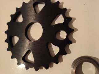 Plato Animal BMX 22T Negro USA