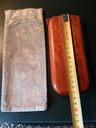 Funda para 3 puros de madera