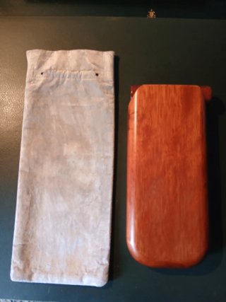 Funda para 3 puros de madera