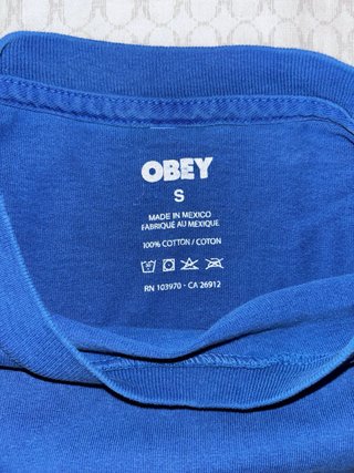 T-shirt Obey blu