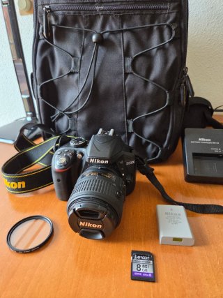 Cámara Nikon D3300 como nueva reflex