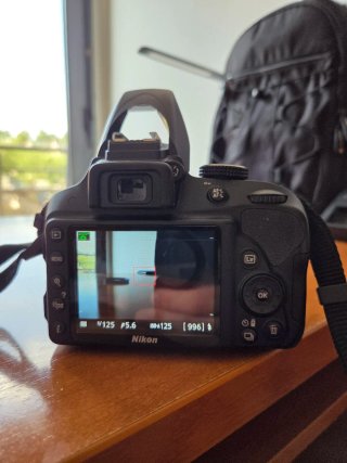 Cámara Nikon D3300 como nueva reflex