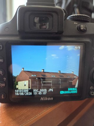 Cámara Nikon D3300 como nueva reflex