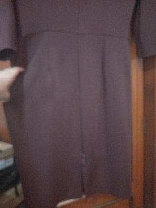 Elegante vestido cóctel color granate Talla M