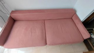 Sofá Cama Rosa palo