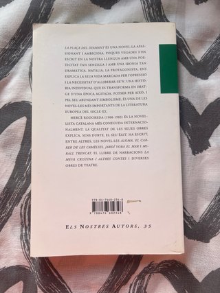Libro La plaça del Diamant - Mercè Rodoreda