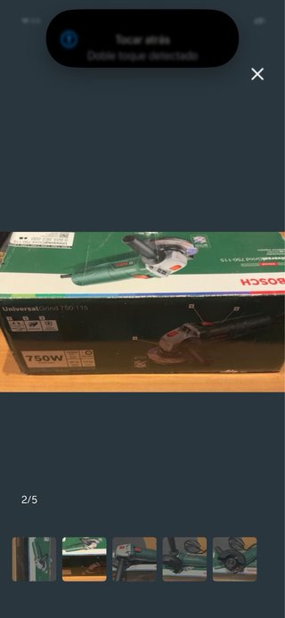 Radial Bosch 750W 115mm