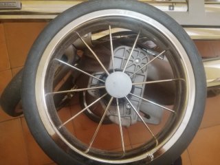 Chasis, capazo y bolso para carrito
