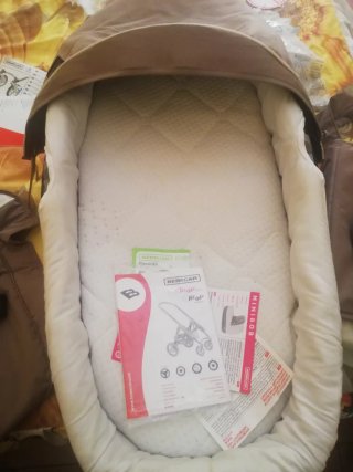Chasis, capazo y bolso para carrito