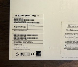 MacBook Air 13 M1 256GB SSD