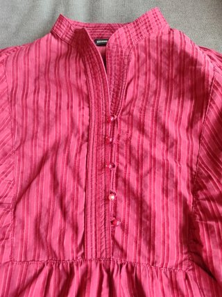 Blusa Massimo Dutti Roja Talla M