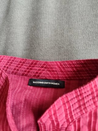 Blusa Massimo Dutti Roja Talla M