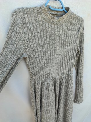 Vestido Vintage de Invierno Talla S