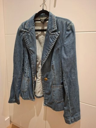 Chaqueta Vaquera Banana Republic Azul