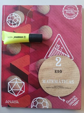 LIBROS 2o ESO SEGUNDO ESO