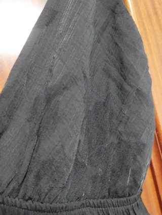 Mono negro largo tirantes