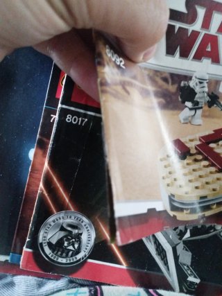 Lote Manuales LEGO Star Wars.