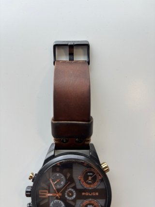 Reloj Police Copperhead PL.14374J Cuero Marrón