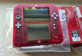 Nintendo 2DS Roja Transparente