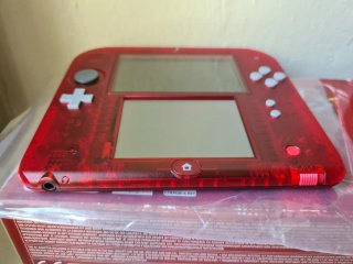 Nintendo 2DS Roja Transparente