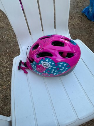 Casco Bicicleta Infantil Rosa