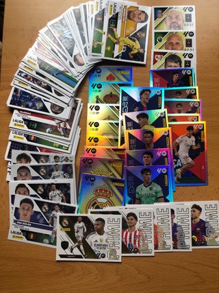 Lote 118 Cromos LaLiga este 2026-2027 sin rerepeti