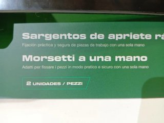 Sargentos Rápidos PARKSIDE (2 uds)