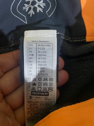 Pantalones de trekking gris oscuro