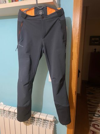 Pantalones de trekking gris oscuro