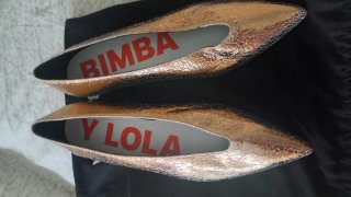 Bailarinas Bimba y Lola Doradas