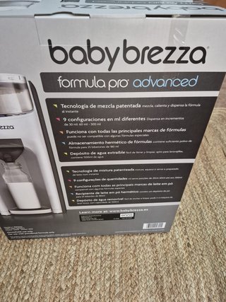 Baby Brezza Formula Pro Advanced Nueva