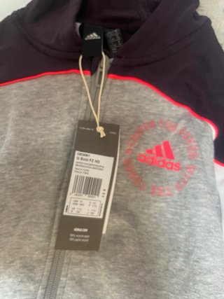 Sudadera Adidas cremallera 11-12 años