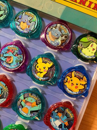 Tazos Pokémon KRAKS Panini 2005 Colección Completa