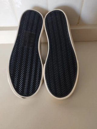 Zapatillas H&M velcro azul marino T31 nuevas