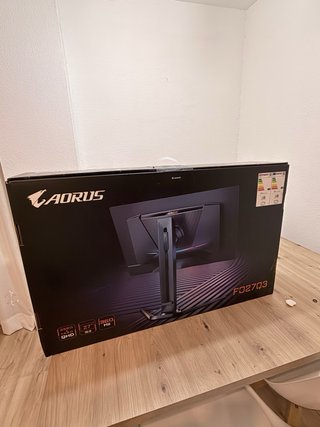 Monitor oled gaming GIGABYTE AORUS  fo27q3 Negro