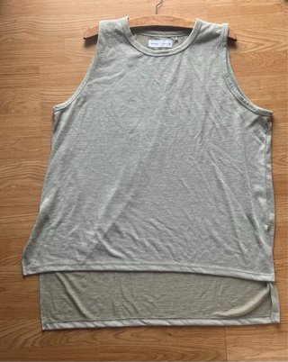 Camiseta tirantes Lefties verde Talla XL