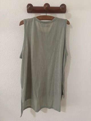 Camiseta tirantes Lefties verde Talla XL