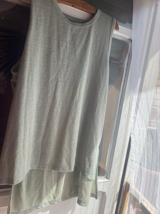 Camiseta tirantes Lefties verde Talla XL