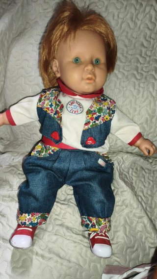 Muñeco Baby Feber 1989