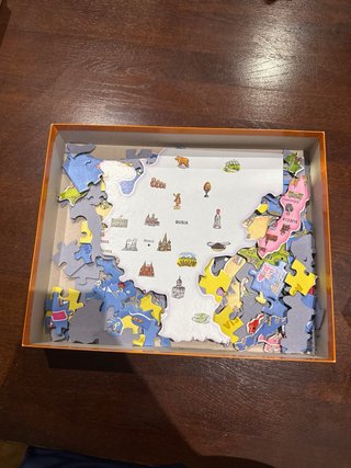 Puzzle Europa 125 piezas Diset 7+