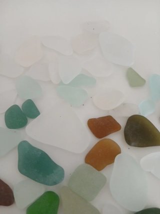 Lote 3 cristales marinos