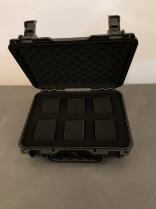 Valigetta porta orologi 6 posti