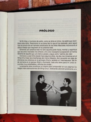 El libro Wing-Chun:Teoría y Práctica Jose Ortíz