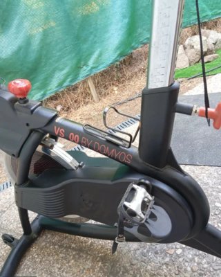 Bicicleta de Spinning Domyos VS 900+ alfombrilla