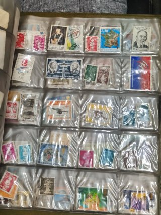 Álbum de sellos antiguos