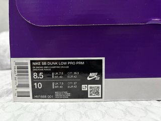 Nike SB Dunk Low Pro PRM Black Brown
