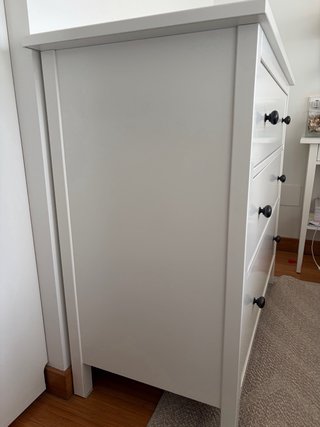 Cómoda Hemnes Ikea Blanca 108x96 cm