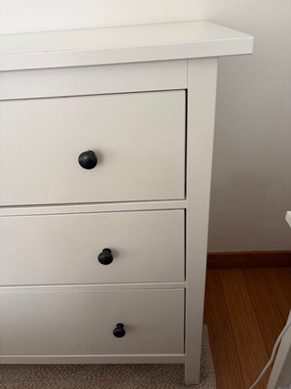 Cómoda Hemnes Ikea Blanca 108x96 cm