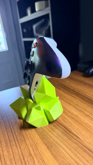 Mando Xbox blanco Vinilado Camaleón + Soporte