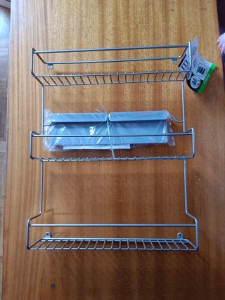 Estante especiero de 3 niveles (2 unidades)